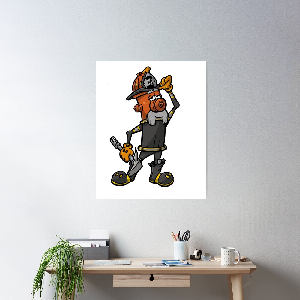 Salty - Hero Hydrants Poster