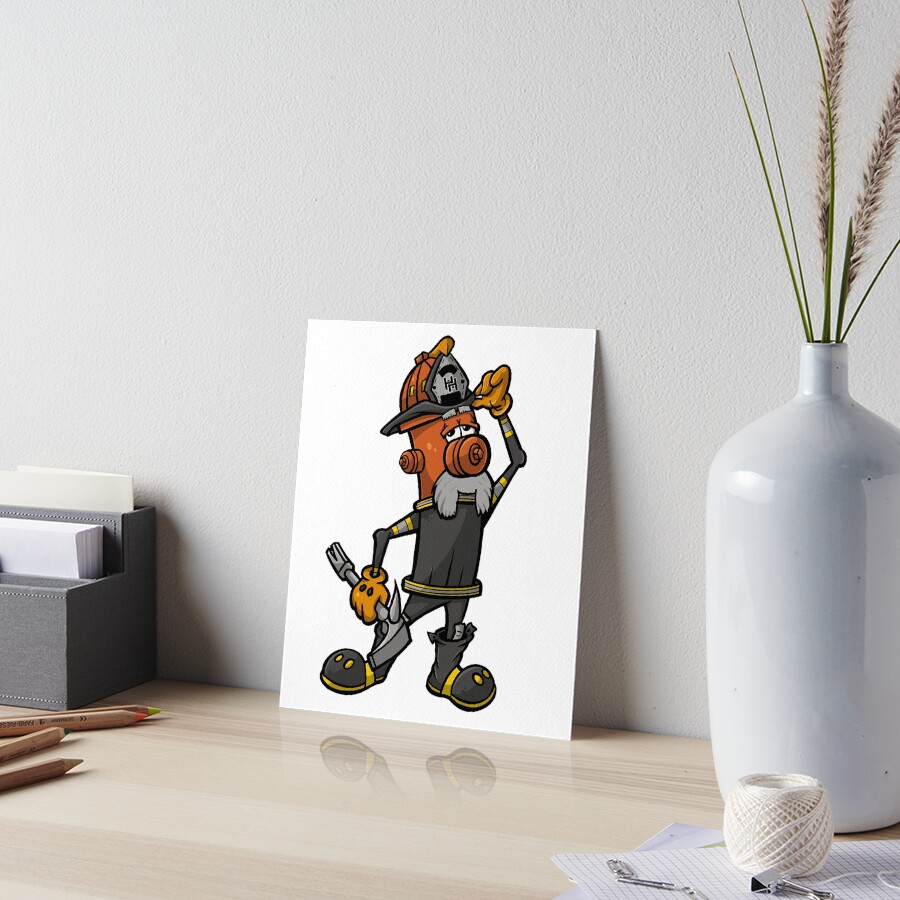Item preview, Art Board Print designed and sold by FiremanUP.
