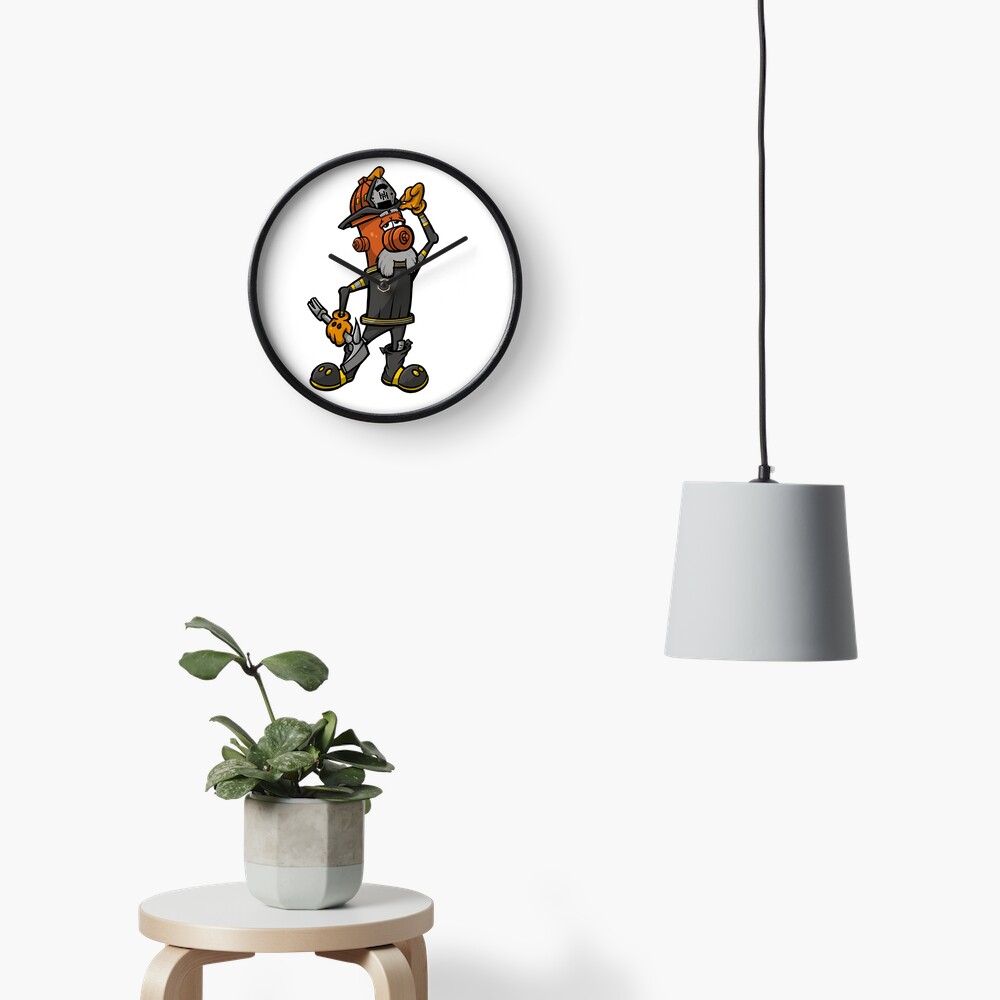 Item preview, Clock designed and sold by FiremanUP.
