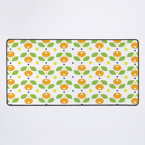 Item preview, Retro Round Orange Flower Pattern designed and sold by kjeppson.