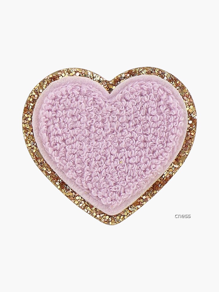 Stoney Clover Lane- Lilac Glitter Heart