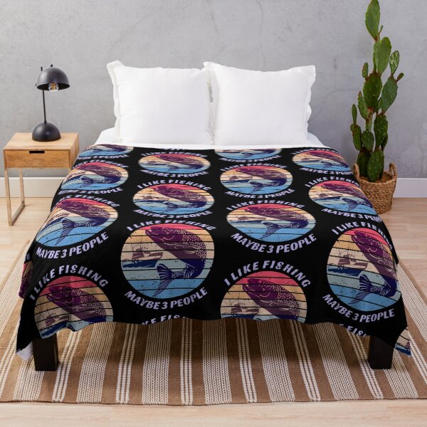 Item preview, I Like Fishing And Maybe 3 People designed and sold by SUNarea.