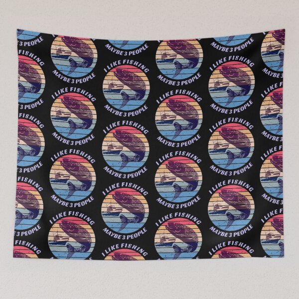 Item preview, I Like Fishing And Maybe 3 People designed and sold by SUNarea.