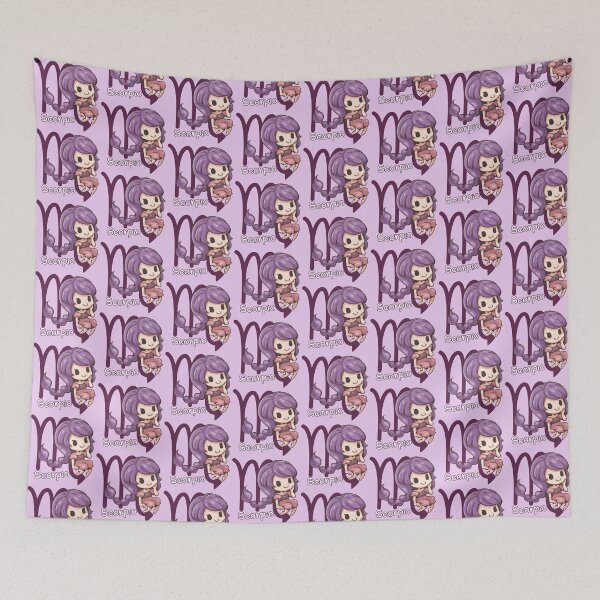 Item preview, Cute Scorpio Zodiac Anime designed and sold by IMWI-Smile.