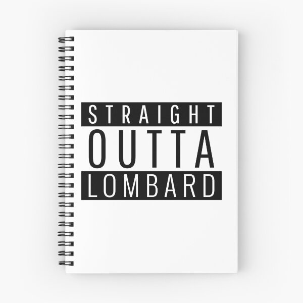 Item preview, Straight Outta Lombard Illinois  designed and sold by Teelogic.