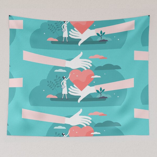 Item preview, Health Care Edition - National Nonprofit Day Nurses Blue/ Red designed and sold by Benjamin Daniel.