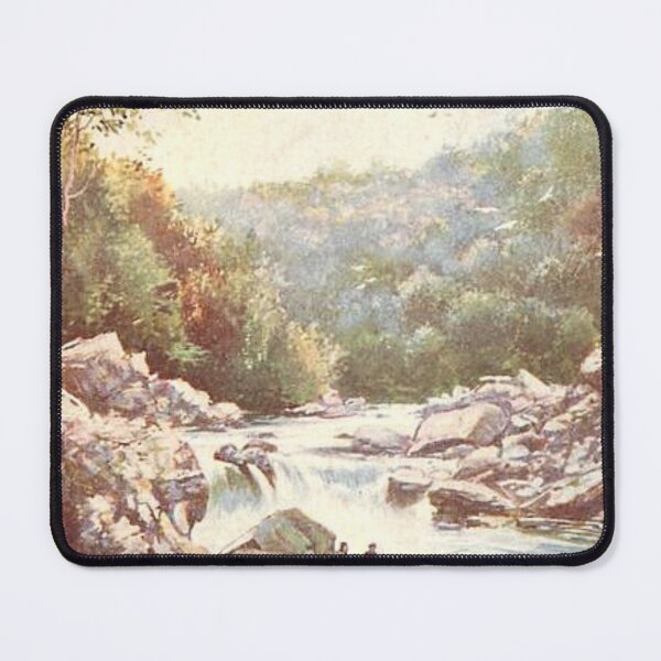 Item preview, Vintage Illustration of Little Ess on The Findhorn, Forres, Morayshire designed and sold by yourscotland.
