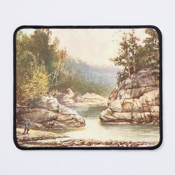 Item preview, Vintage Illustration of Randolph's Leap on the Findhorn, Forres, Morayshire designed and sold by yourscotland.
