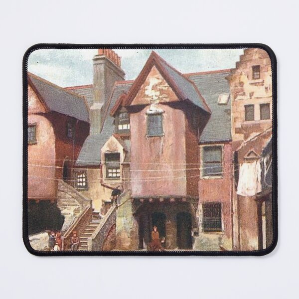 Item preview, Vintage Illustration of White Horse Close, Canongate, Edinburgh designed and sold by yourscotland.
