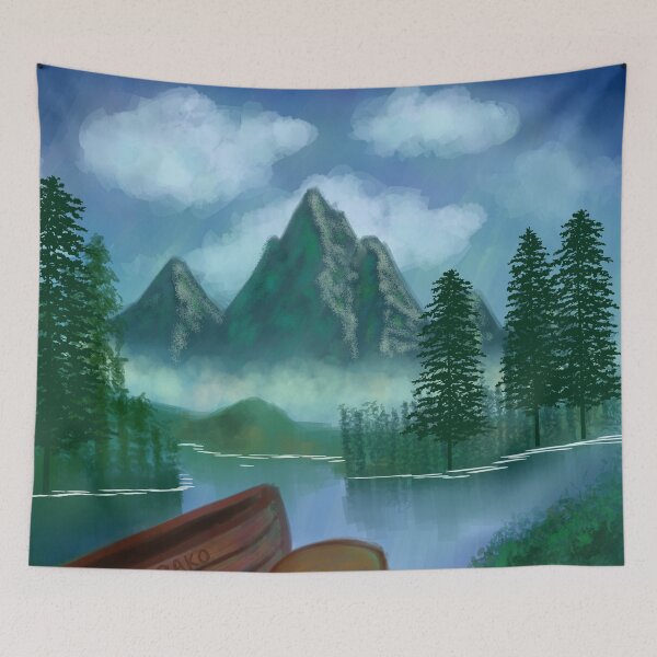Item preview, Spring Escape Landscape designed and sold by palaco210.
