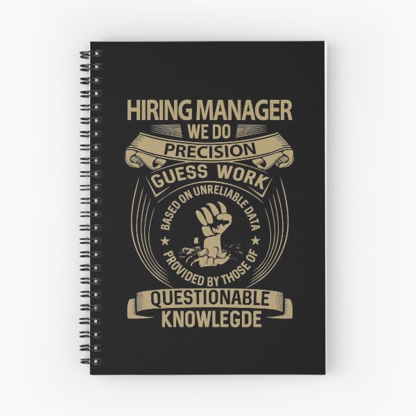 Item preview, Hiring Manager T Shirt - Hiring Manager We Do Precision Gift Item Tee designed and sold by julianne5689.