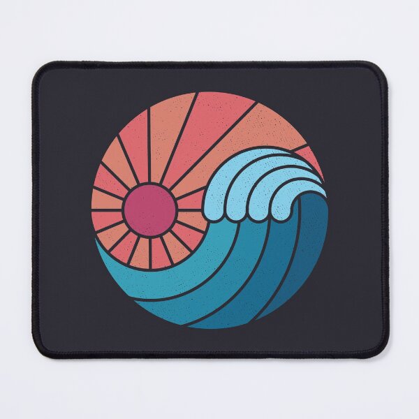 Vista previa del artículo con la obra «Sol y mar», diseñado y vendido por thepapercrane.