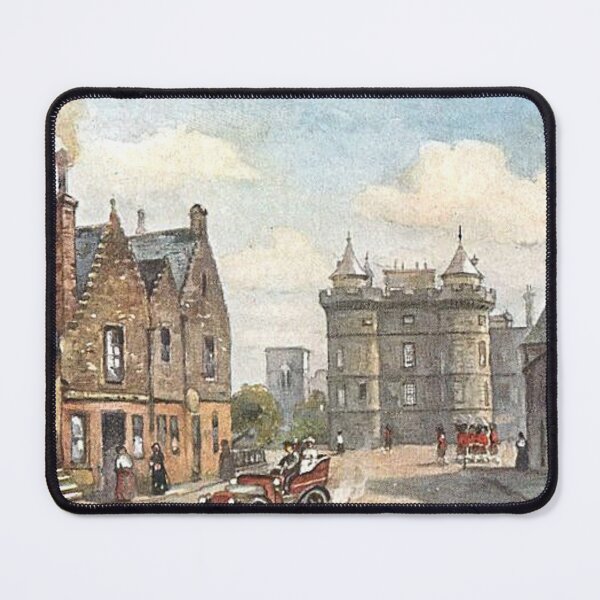Item preview, Vintage Illustration of Holyrood Palace & Abbey Strand, Edinburgh designed and sold by yourscotland.