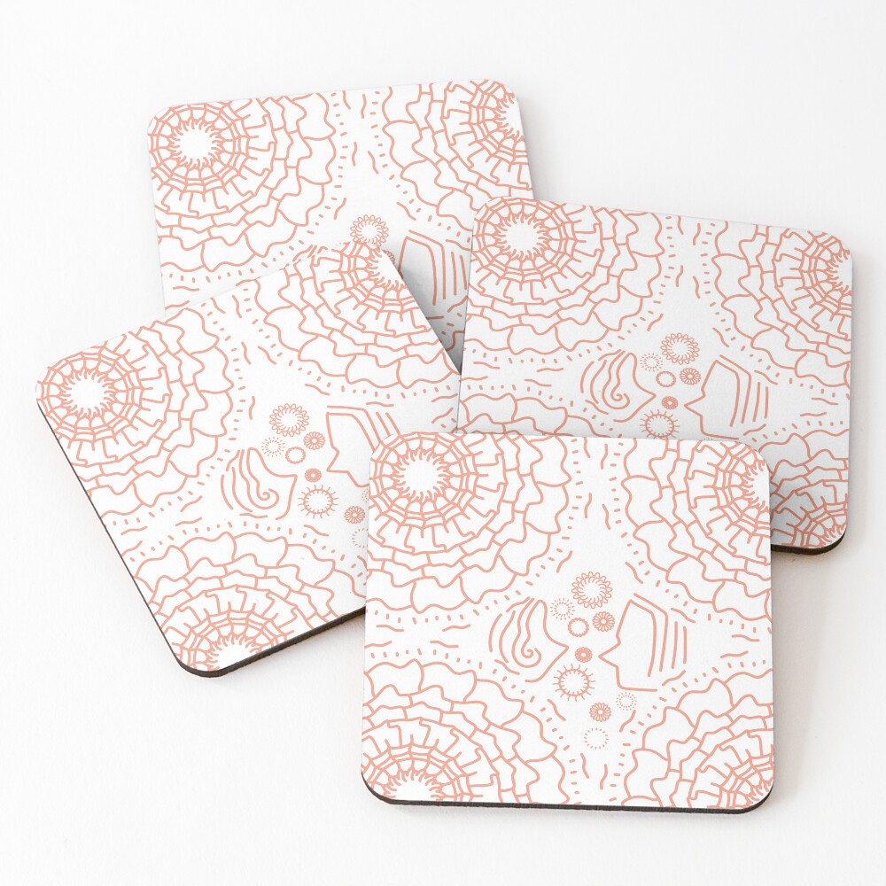 Item preview, Coasters (Set of 4) designed and sold by R4CProject.