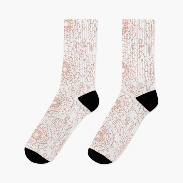 Item preview, Kazu Pattern Line Art Design with Pink Color designed and sold by R4CProject.