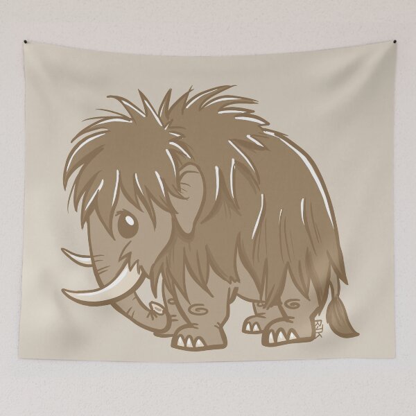 Item preview,  Woolly Mammoth on Her Own designed and sold by RJKpoyp.