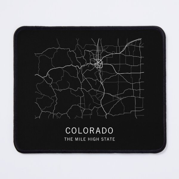 Item preview, Colorado State Road Map designed and sold by clarkstpress.