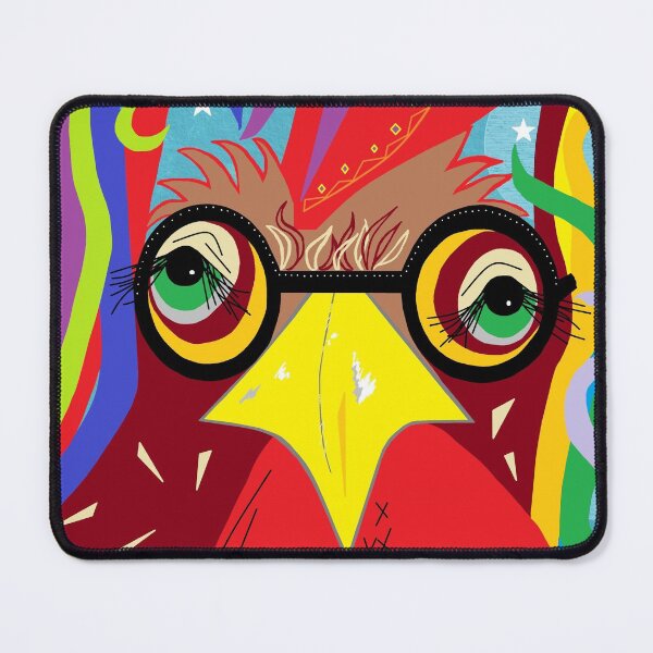 Item preview, Rooster with Glasses designed and sold by EloiseArt.