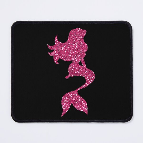 Item preview, Glitter Mermaid in Cerise designed and sold by WisdomInspired.