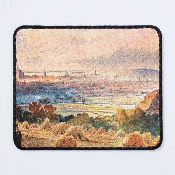 Item preview, Vintage Illustration of Edinburgh from Braid Hills designed and sold by yourscotland.
