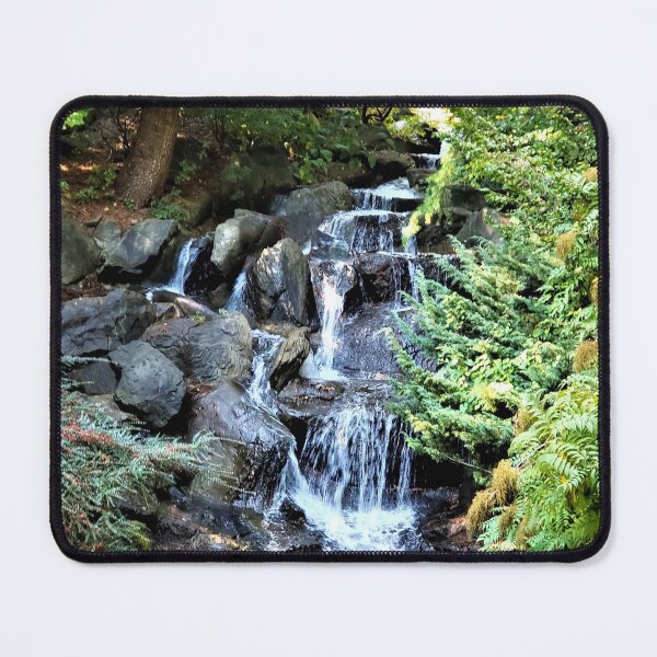 Item preview, Waterfall Van Dusen Botanical Garden Vancouver designed and sold by EloiseArt.
