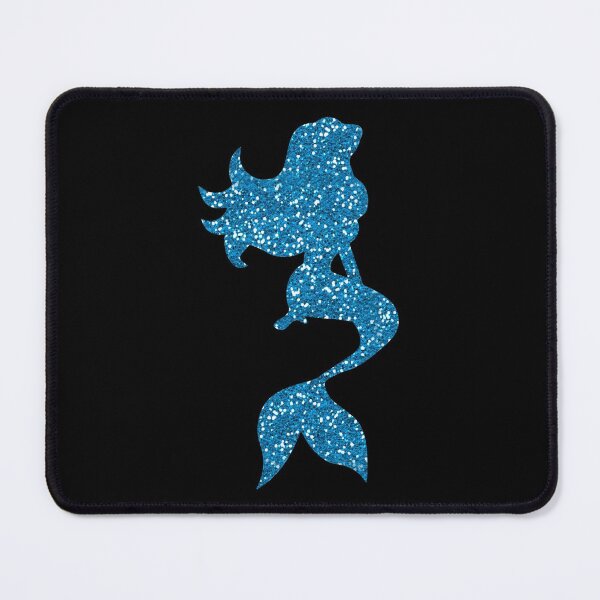 Item preview, Glitter Mermaid in Teal designed and sold by WisdomInspired.