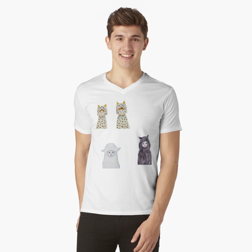 Item preview, V-Neck T-Shirt designed and sold by SweatVtgShirts.