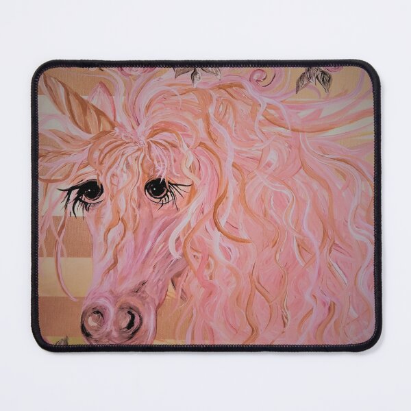 Item preview, Pink and Gold Unicorn designed and sold by EloiseArt.