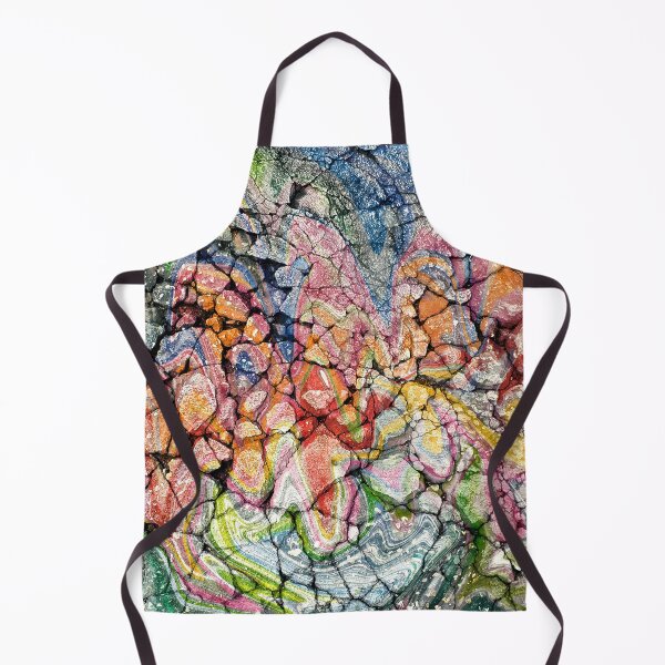 Item preview, Broken Concrete Abstract Colorful Graffiti designed and sold by Anna Lemos.