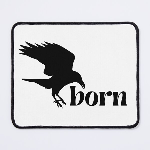Item preview, Raven | Ravenborn | Gothic Style | Witchy Graphic Design designed and sold by Ravenvine.