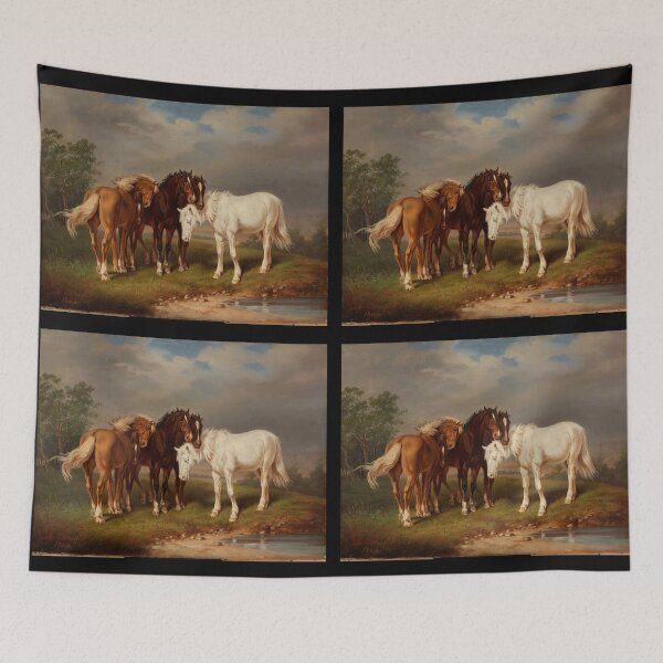 Item preview, Horses, after Carl Wahlbom by Magnus von Write  designed and sold by Amanda1775.