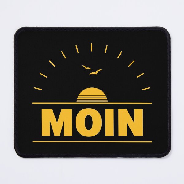 Item preview, Moin Sunrise (Low German / Plattdüütsch / Gold) designed and sold by Roderix.