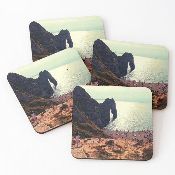 Item preview, Durdle Door Devon bay on a sunny day- spectacular view photograph designed and sold by Takemeforaride.