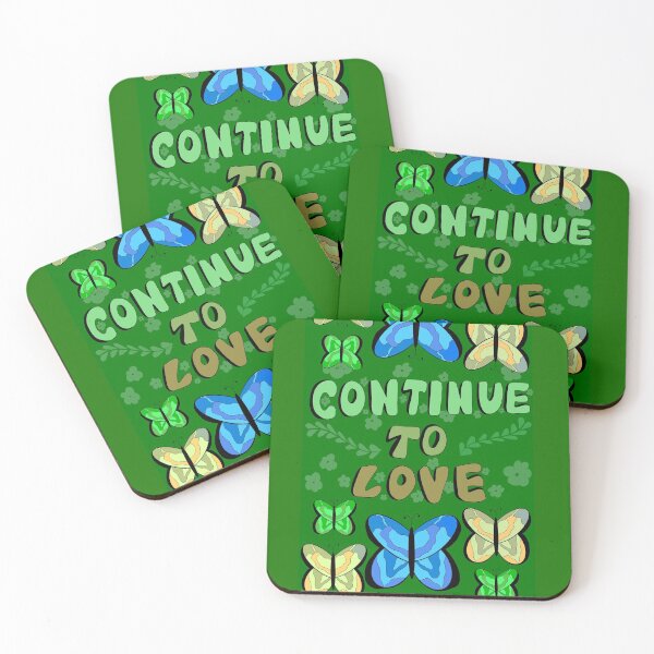 Item preview, Continue to Love - Green  designed and sold by Haylee Salopek.