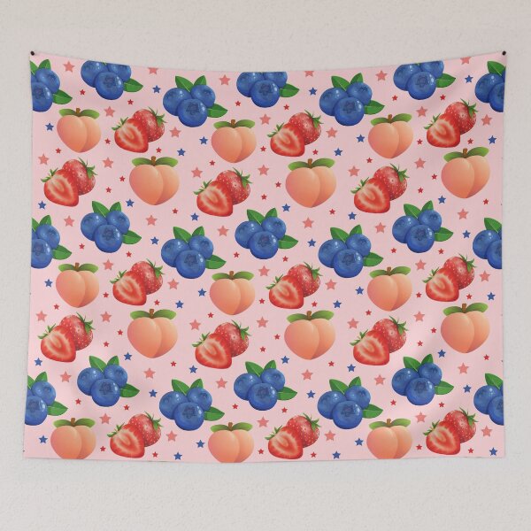 Item preview, Fruity Star Pattern designed and sold by palaco210.