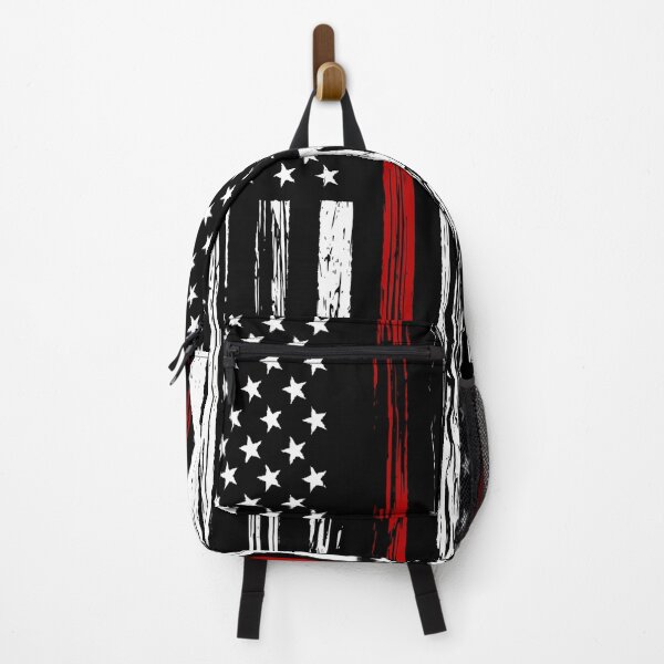 Item preview, American flag pattern with red strokes designed and sold by Shawa Shop.