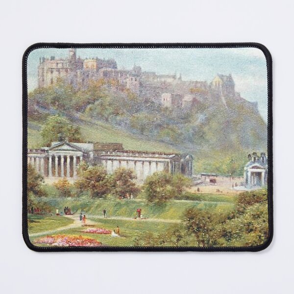 Item preview, Vintage Illustration of Edinburgh Castle from the East designed and sold by yourscotland.