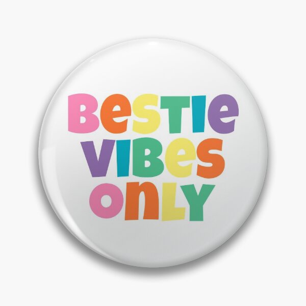 Item preview,  Bestie Vibes Only Rainbow Pastel designed and sold by gillys.