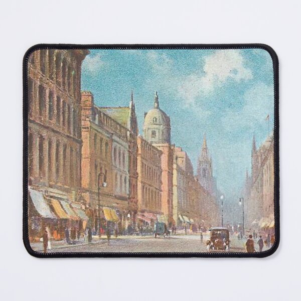 Item preview, Vintage Illustration of Buchanan Street, Glasgow designed and sold by yourscotland.