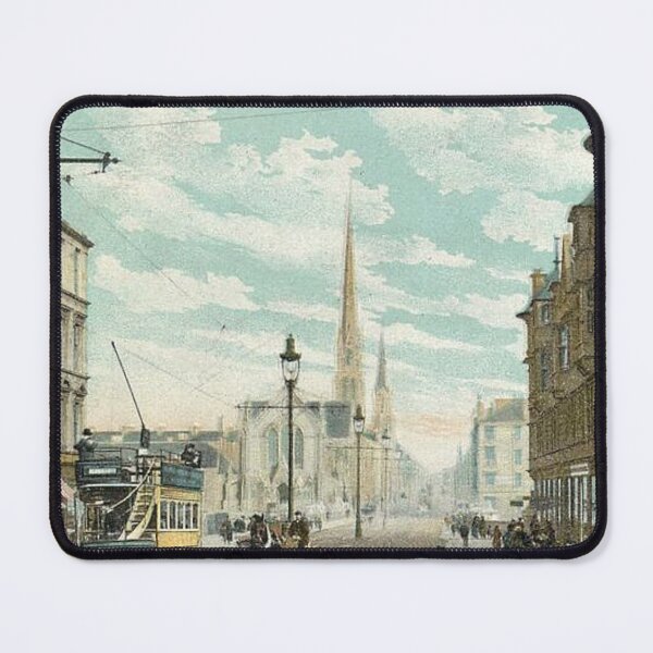 Item preview, Vintage Illustration of Great Western Road, Glasgow designed and sold by yourscotland.