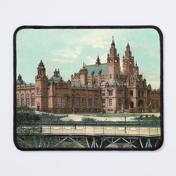 Item preview, Vintage Illustration of Kelvingrove Art Gallery & Museum, Glasgow designed and sold by yourscotland.