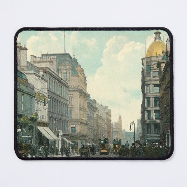 Item preview, Vintage Illustration of Sauchiehall Street, Glasgow designed and sold by yourscotland.