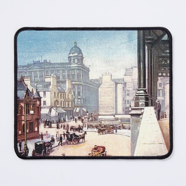 Item preview, Vintage Illustration of Subway Station, St. Enoch Square, Glasgow designed and sold by yourscotland.