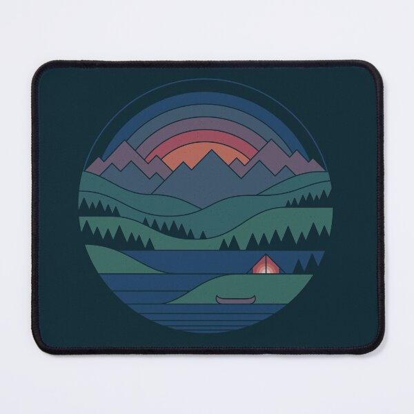 Item preview, The Lake at Twilight designed and sold by thepapercrane.