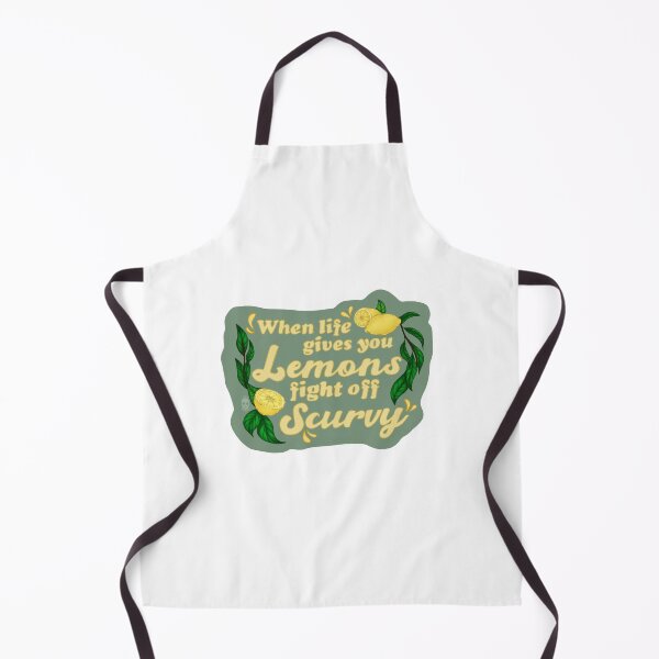 Item preview, when life gives you lemons fight off scurvy  designed and sold by pastelshinigami.