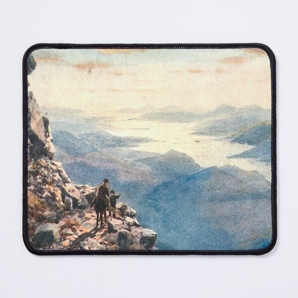Item preview, Vintage Illustration of Ben Nevis, looking west designed and sold by yourscotland.