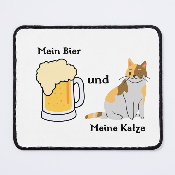 Item preview, Mein Bier und Meine Katze designed and sold by Hope-Innovatory.