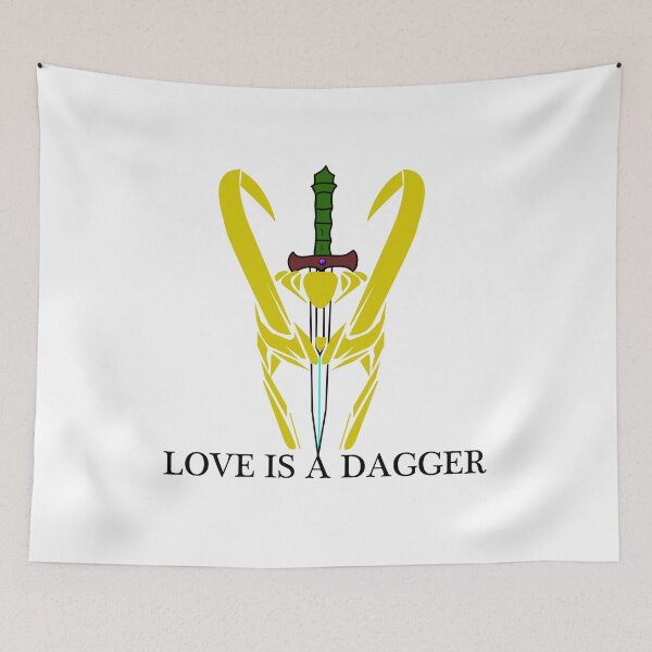 Item preview, love is a dagger designed and sold by esmebruh.