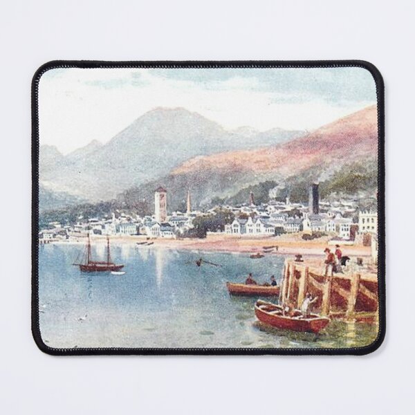 Item preview, Vintage Illustration of Gare Loch, Scotland - Helensburgh designed and sold by yourscotland.