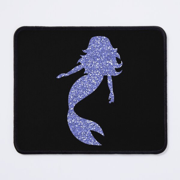 Item preview, Glitter Mermaid in Blue designed and sold by WisdomInspired.